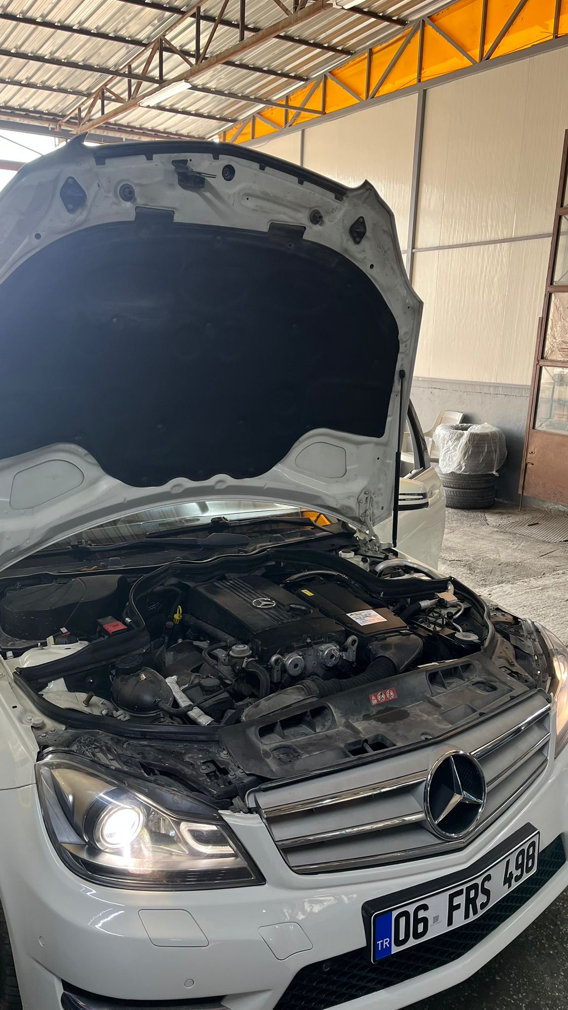 Mercedes C180 Prins Silverline LPG Montajı, AFR Ayarı ve Kompresör Sökümü Tadilatı